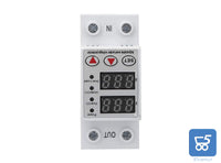 Protezione da Sovracorrente Sovratensione BEMS5-40A 230V Digitale Intelligente LCD Controllo Chip - DIN Da Quadro Elettrico