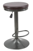 Sgabello Imbottito Round Ø Cm 38X60-82