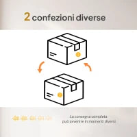 Set Salotto in Rattan da Giardino con Divano Modulabile, Cuscini e Tavolino da Caffè, Grigio