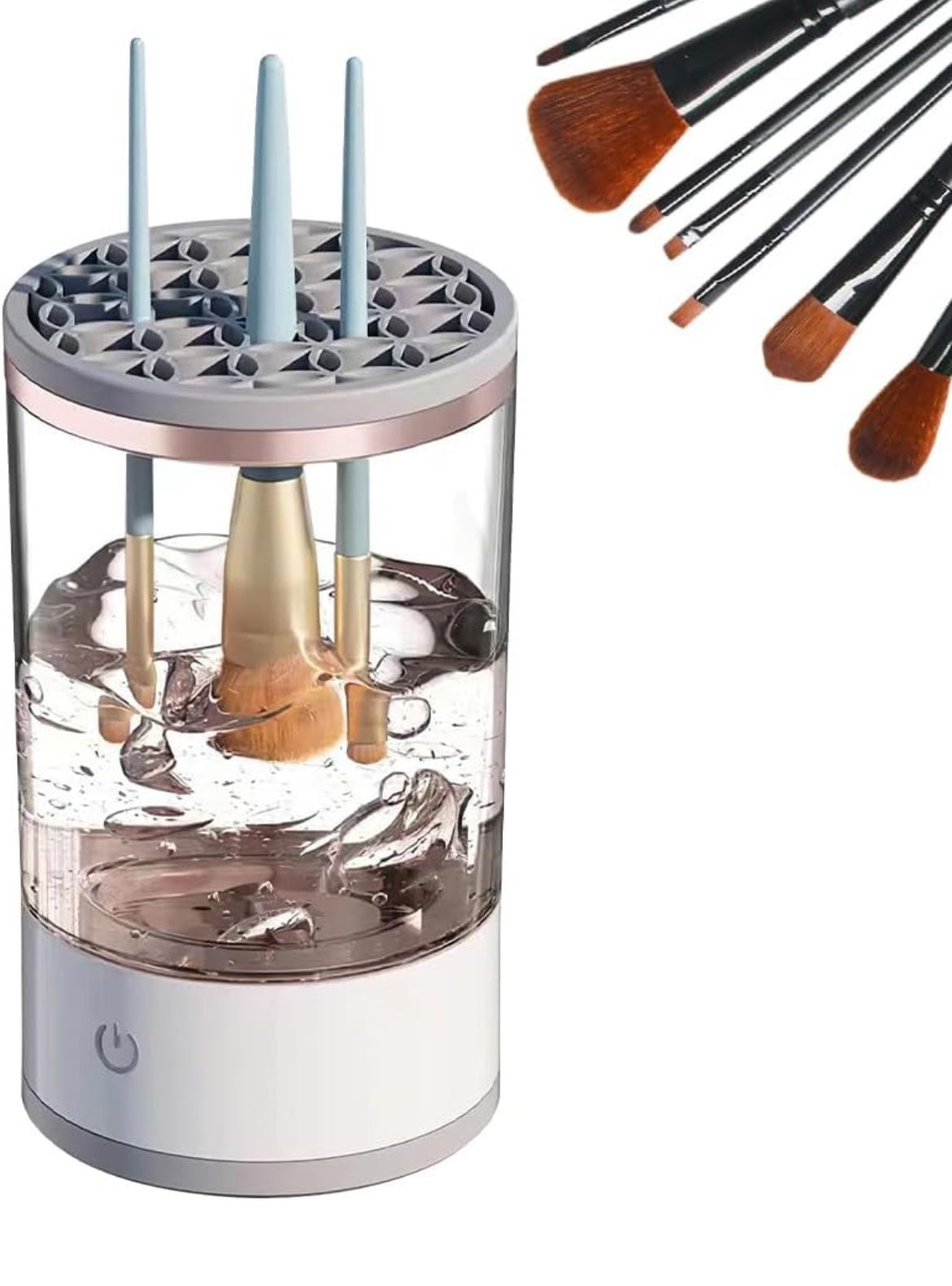 Pulitore Elettrico Per Pennelli Da Trucco Make Up Portatile USB Detergente