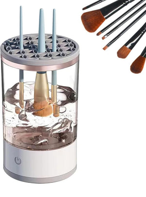 Pulitore Elettrico Per Pennelli Da Trucco Make Up Portatile USB Detergente
