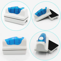 Pulitore Magnetico Tergi Vetro Per Acquario Spazzola Calamitata SC870