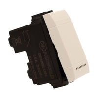 Pulsante NO 1P 16A 220V MBL Bianco 1M Compatibile Bticino Living Light BLB1001