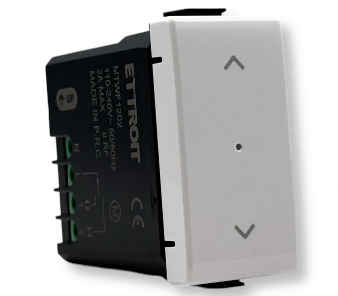 Pulsante per Tapparella Saliscendi Connesso Smart Wifi Tuya Compatibile Con Matix