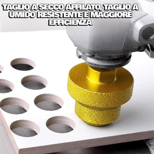 Punta Tazza Diamantate M14 20 35 50 mm per Piastrelle Trapano Smerigliatrice