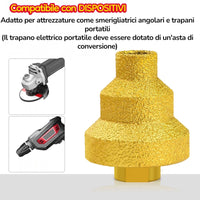 Punta Tazza Diamantate M14 20 35 50 mm per Piastrelle Trapano Smerigliatrice