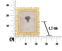 Cornice Glam Petalo Cm 23X1.7X28 (Misura Interna Cm 15X20)