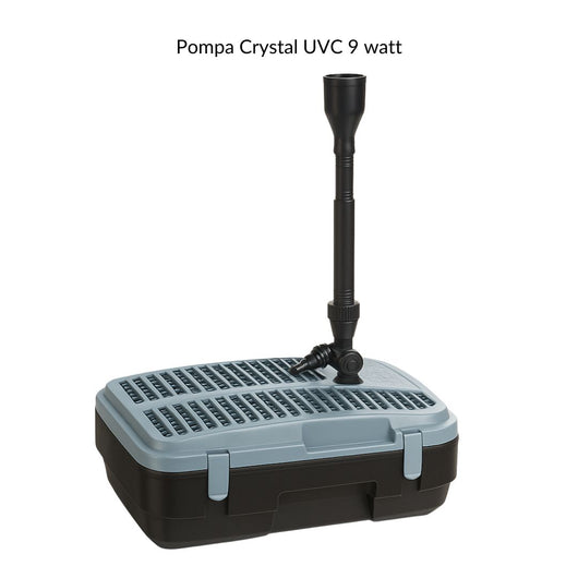 Laghetto da giardino bolsena verde con pompa crystal uvc 9 watt