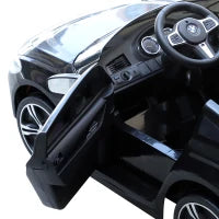 Macchina Elettrica per Bambini BMW 6GT 6V, Macchina Telecomandata con Musica e Fari LED, MP3, Clacson, 106 x 64 x 51 cm, Nero