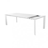 Tavolo Alluminio Bianco Sacramento 215/280X100 Cm
