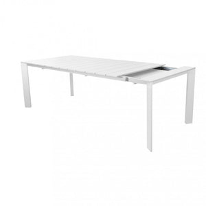 Tavolo Alluminio Bianco Sacramento 215/280X100 Cm