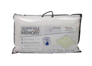 Guanciale Cuscino Letto 42x72 cm Memory Anallergico Traspirante Q10
