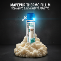 Mapepur thermo fill m schiuma poliuretanica per isolamento 750 ml