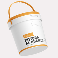 Farina quarzo acrilica coprente traspirante finissima rivestimento muri esterni *** formato 4 lt, confezione 1