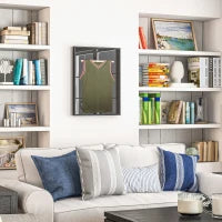 Cornice in Alluminio e Acrilico, Protezione UV, 60x80 cm, Nero