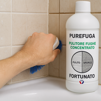 Purefuga detergente concentrato per fughe e pavimenti flacone 1 litro
