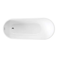 Vasca da bagno free standing bianca con piletta e troppopieno cm 170 *** confezione 1