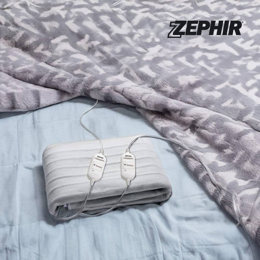 Termocoperta elettrica riscaldante zephir con protezione surriscaldamento *** numero posti 2 piazze, confezione 1