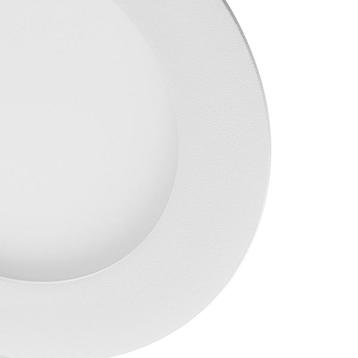 Faretto LED incasso pannello tondo slim DMX RGB multicolore luce calda 24V impermeabile cromoterapia box doccia bagno 12W foro 125mm