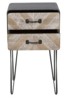 Mobiletto 2 Cassetti Oklahoma Cm 41X34.5X70