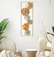 Pannello In Ferro Leaf -B- Cm 31.5X3X90