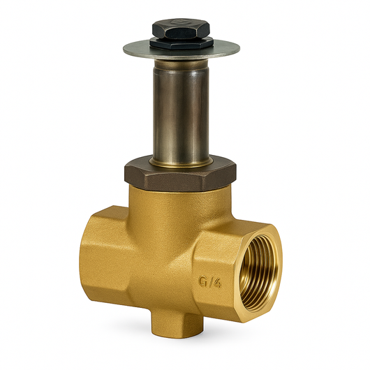 Fantini cosmi m20e7 valvola a solenoide 2 vie nc ottone passaggio 7 mm