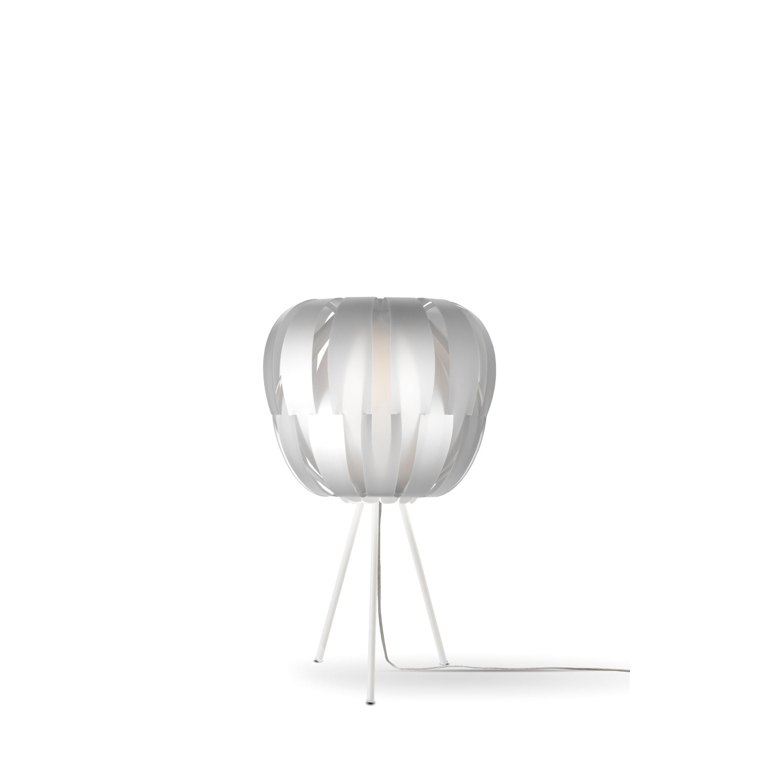 Lampada Da Scrivania Moderna Queen Polilux ® Argento E Metallo 1 Luce E27