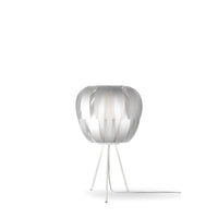 Lampada Da Scrivania Moderna Queen Polilux ® Argento E Metallo 1 Luce E27