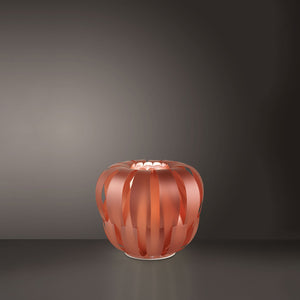 Lampada Da Scrivania Moderna Queen Polilux ® Rame E 1 Luce E27 D42Cm