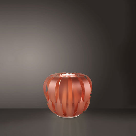 Piantana Moderna Queen Polilux ® Rame E Metallo Bianco 2 Luci E27