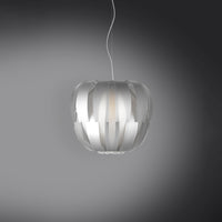 Sospensione Moderna Queen Polilux ® Argento E Metallo Cromo 1 Luce E14