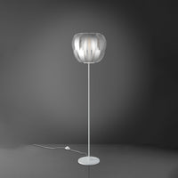 Piantana Moderna Queen Polilux ® Argento E Metallo 1 Luce E27