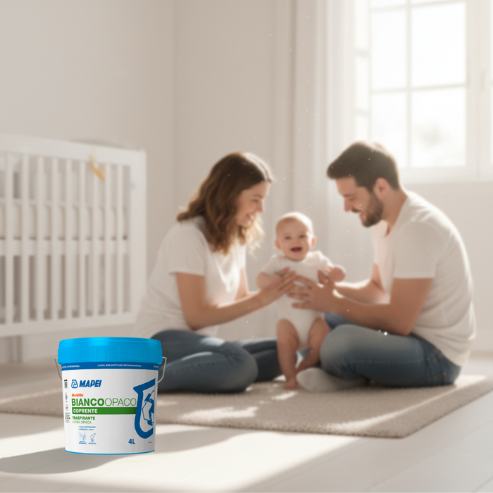 Dursilite idropittura traspirante bianco opaco per interni 4 l