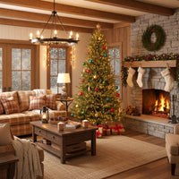 Rothschild - Albero di Natale Tradizionale in PE Ø130x180H cm, 813 Punte