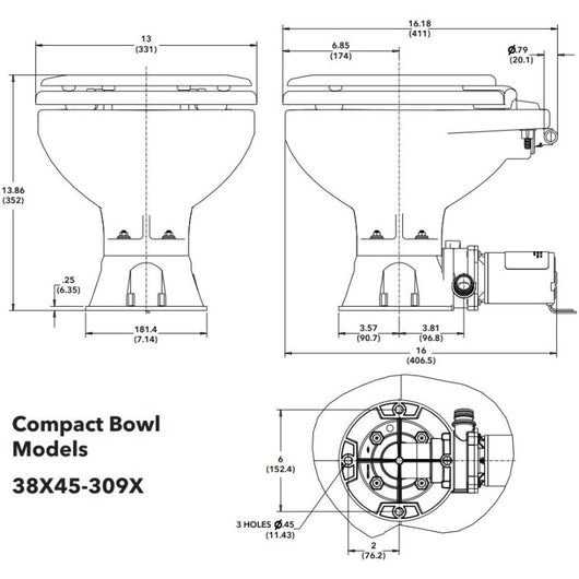 QUIET E2 COMPACT 12V - ACQUA MARE