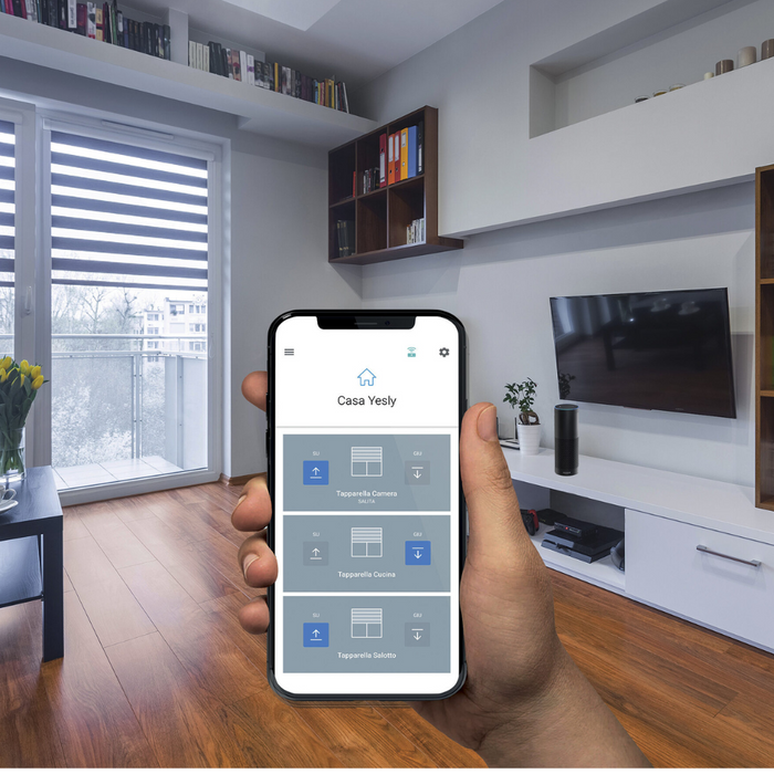 Kit automazione tapparelle yesly controlla fino a 5 tapparelle tende elettriche