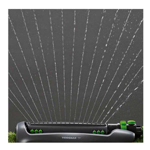 Multipack da 6 pz irrigatore oscillante per giardino 12-18 ugelli fino a 360 mq verdemax