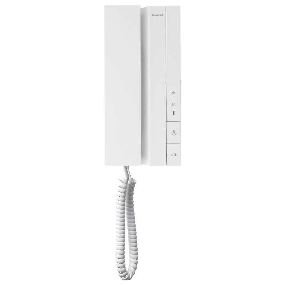 Citofono vimar cornetta 40540 2f+ voxie 2 pulsanti bianco da parete per due fili