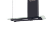 CAPPA ELEA ISOLA STYLE CON VETRO cm146 Destra - Nera - 800 m3/h