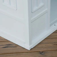 Cuccia per Cani di Taglia Media e Grande max 30kg in PP Impermeabile, 84.2x98.2x82 cm, Blu