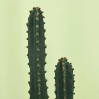 Cactus Artificiale Realistico di Grandi Dimensioni, Ø 18 x 120H cm, Verde