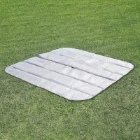 28452EX - Bubble Massage Set Greystone Deluxe 6 Posti Quadrata Con Pompa, Riscaldatore, Sistema Di Purificazione Acqua, 170 Getti, Telo Base, Telo Copertura, Dispenser Di Cloro