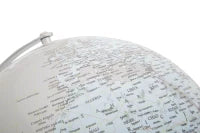 Mappamondo Silver Cm Ø 25X34