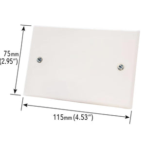 Coperchio marlanvil 1753b per scatole di incasso 503 colore bianco