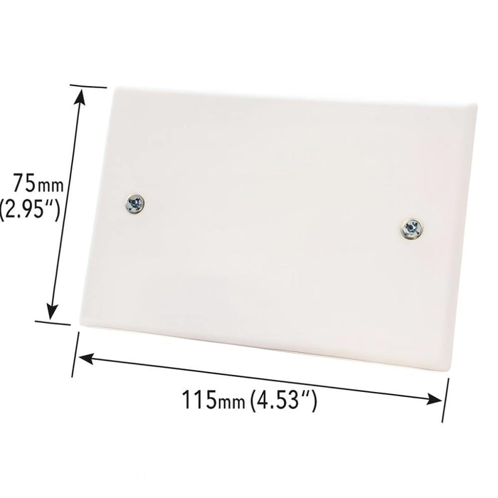 Coperchio marlanvil 1753b per scatole di incasso 503 colore bianco