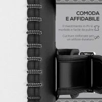 Colpitore Boxe e Muay Thai Imbottito per Braccio, in PU e EPE, 38x20x18 cm, Nero