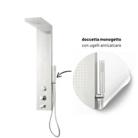 Colonna doccia ivon cascata bocca di erogazione per vasca e idro lombare *** finitura- cromo lucido, confezione 1