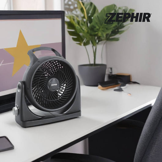 Termo-ventilatore elettrico zephir zbh20cm 2000w 2 in 1 aria calda e fredda