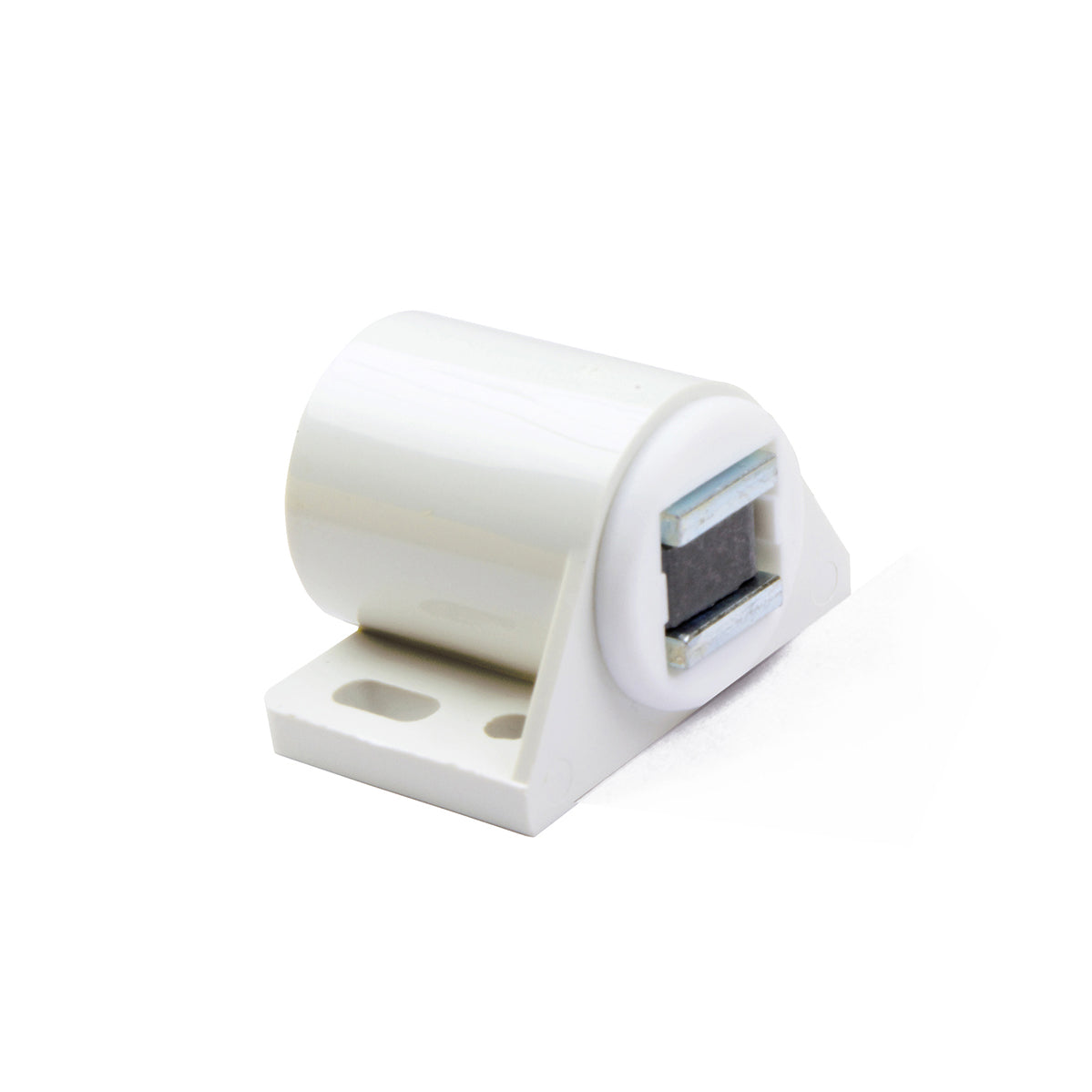 Chiusure magnetiche da applicare - forza 6 kg. - bianco - 2 pz.