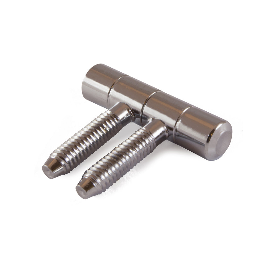 Cerniere tornite "Anuba" - Ã˜ 9 - cromato - 2 pz.